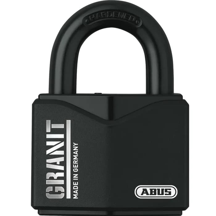 ABUS 37/55 hengelås i stål, sort