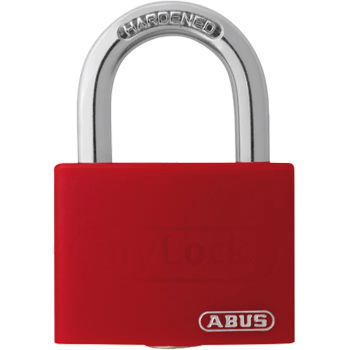 ABUS T65AL/40 MyLock hengelås i rød aluminium