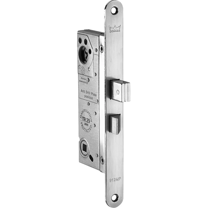 Dormakaba DL 912 låskasse, forkrommet matt